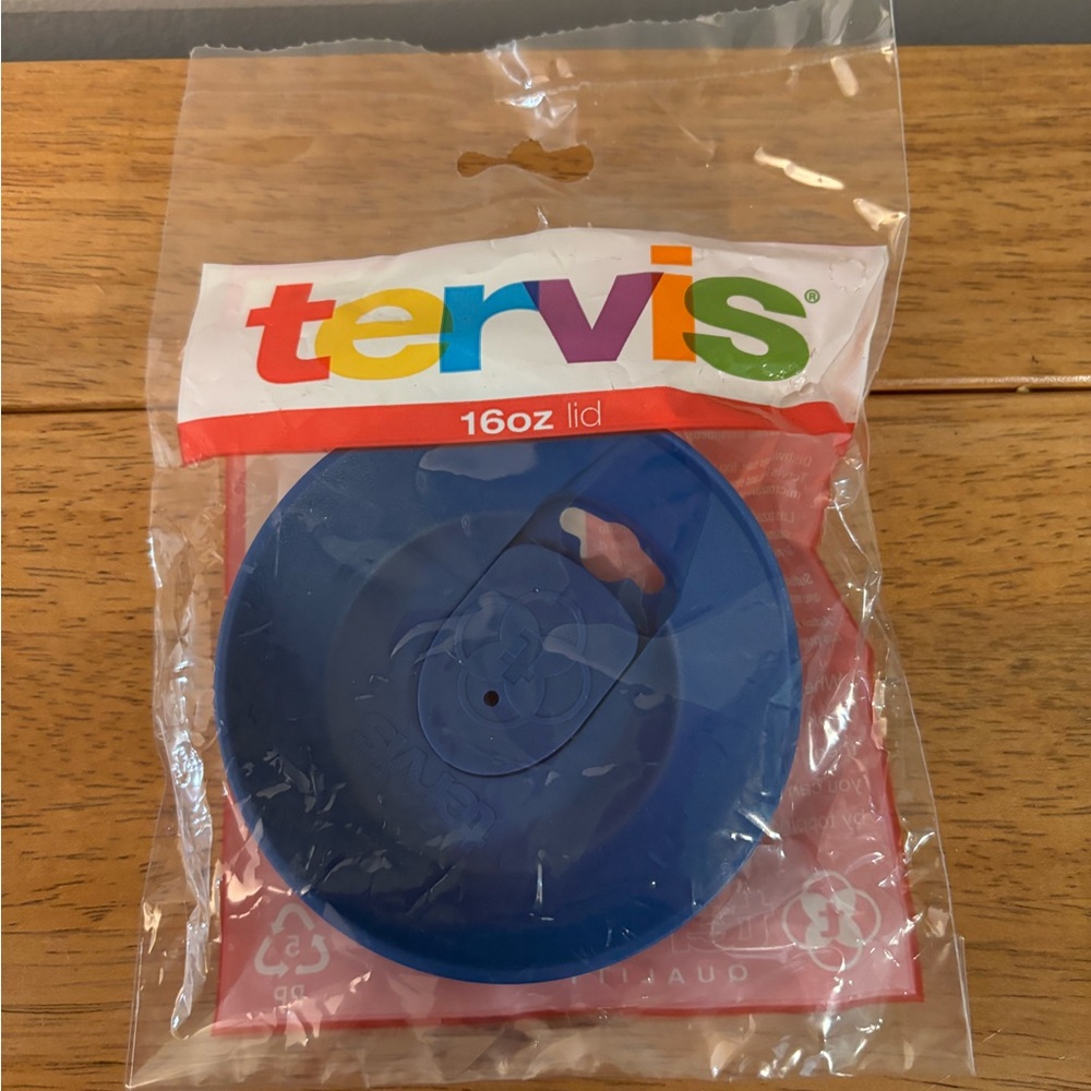 Tervis Replacement Travel Lid For 16 Oz Tumbler Blue New
